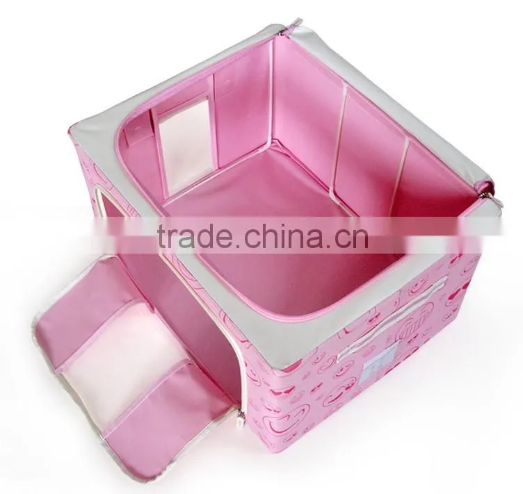2015 new style Foldable storage box,,fancy living box