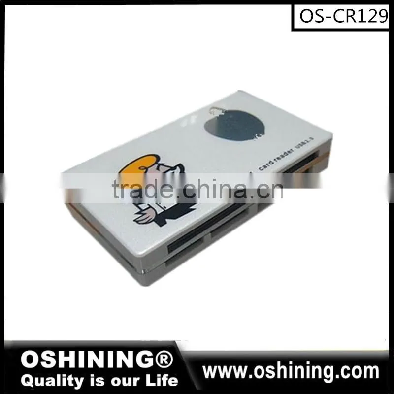 Top quality with factory price Multi 4slots Card Reader for SD (OS-CR105)