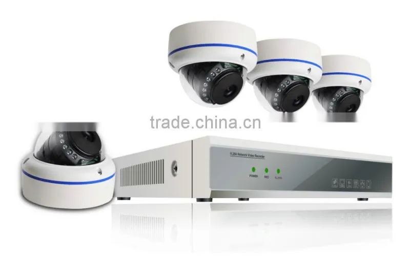 New Tech PLC 4ch 1080P NVR kit with Homeplug module integrated, wireless home security alarm system