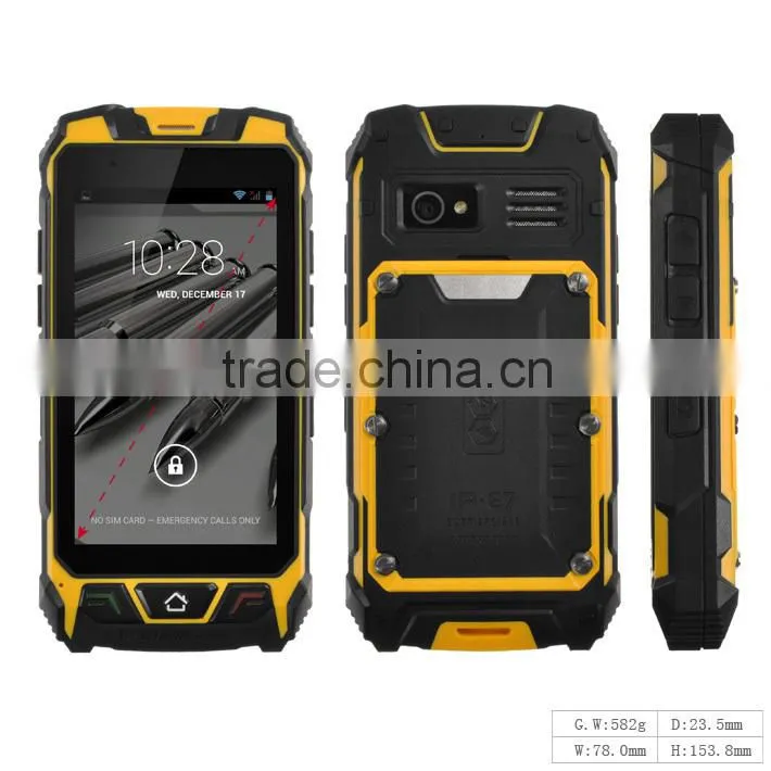 4.5inch IP67 waterproof phone S9 dual core with GPS android 4.0