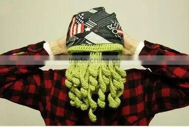 Fashion Octopus wool hat old fashion hats summer wool hats