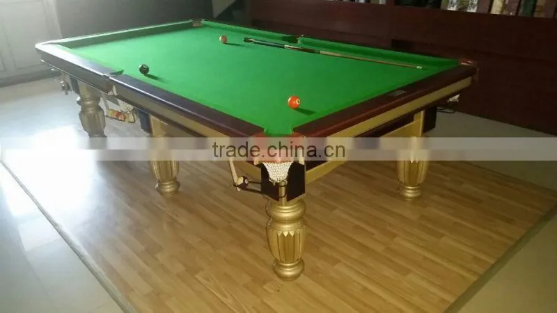 Factroy Manufacturer High Quality MDF pool table /solid wood billiard table