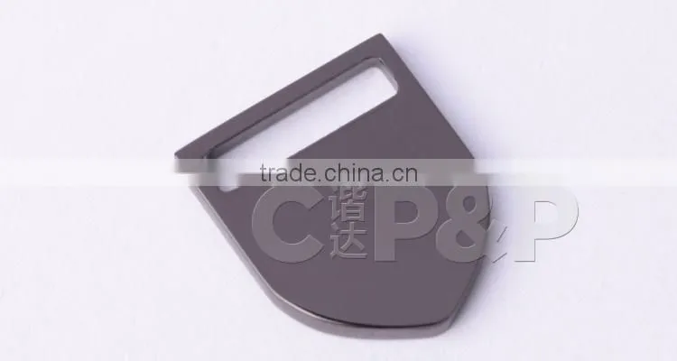 The finest technology brand garment accessory metal fashion plate