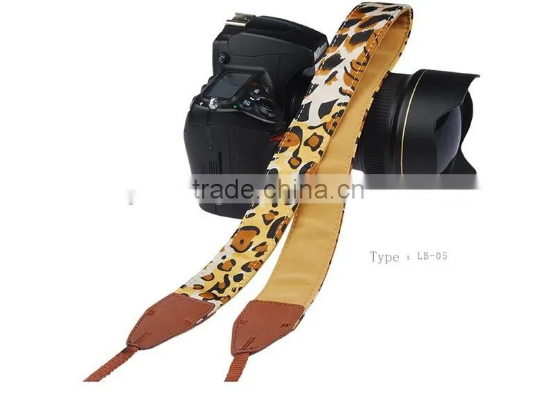 Factory supply LYNCA LB series leather material custom camera strap for dslr