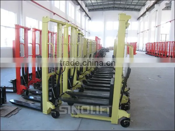 2015 SINOLIFT CTY Series Lift Manual Hydraulic Stacker with CE Certificates