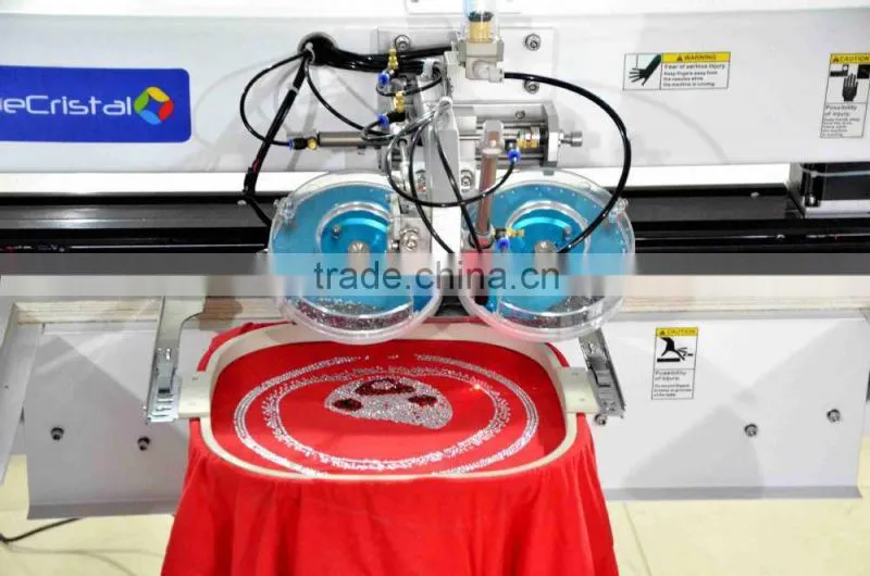 DeCristal automatic strass fixing machine (strass ,rhinestones)