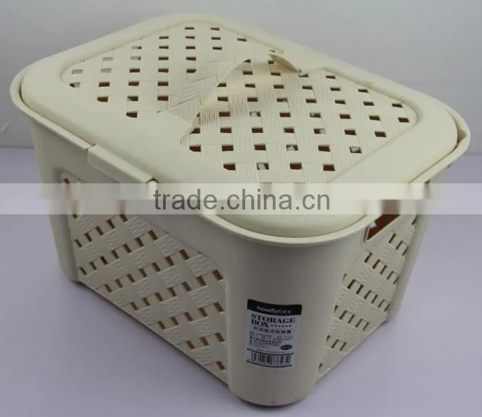 Eco-friendly storage box decorative stackable storage box