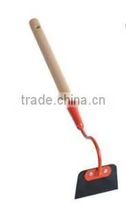Good Quality Small Garden Hoe H305A With A-class Hard Wood Handle