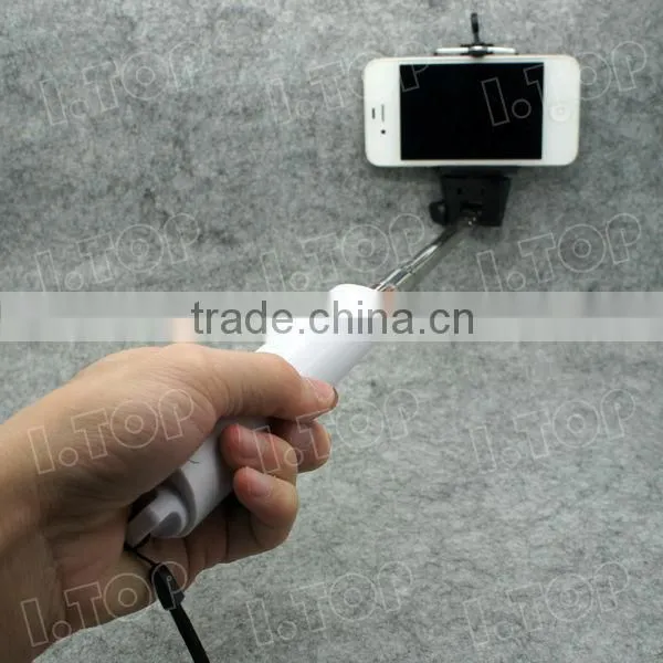 Newest cable selfie stick without bluetooth