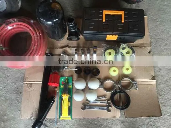 high efficiency small cement mortar spray machine