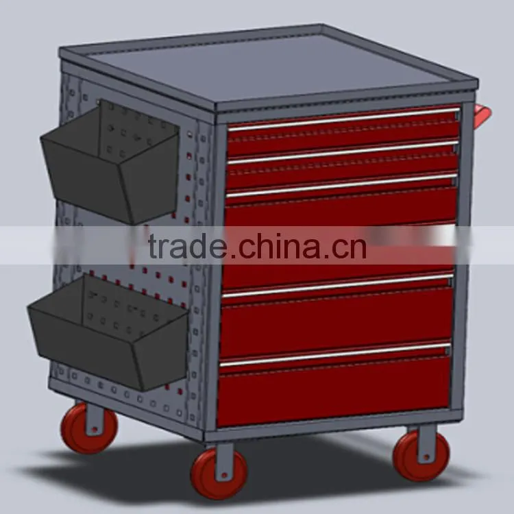 Storage Tool Trolley,Tool Cart,Tolley with Drawers, Shelf Trolley