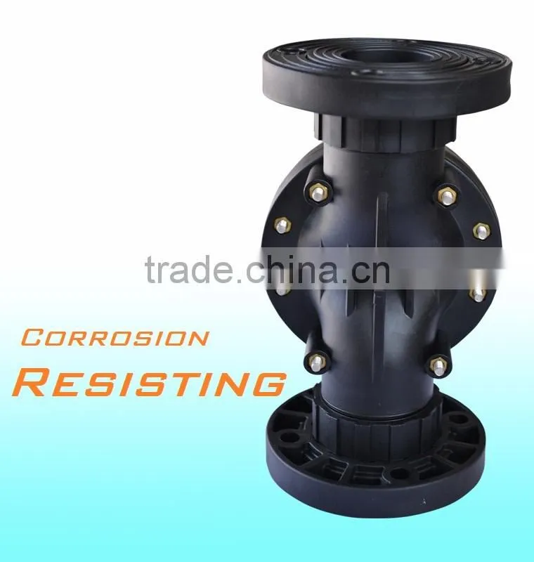 Reversing flow meter butterfly valve Seal