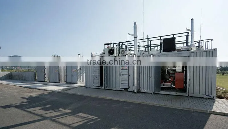 CH4 Gas Generator Plant 24KW-1000KW
