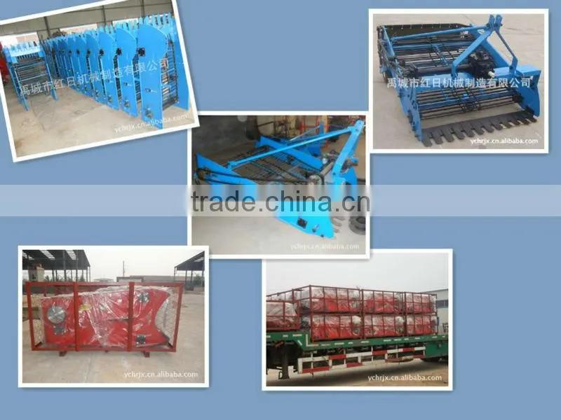 tractor mounted machine of harvest