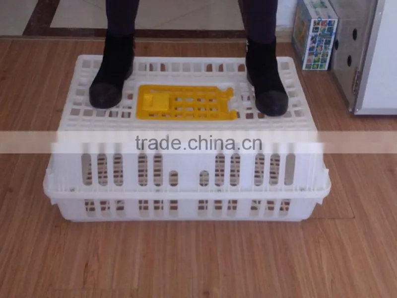 heavy duty HDPE chicken transport crate cage coop