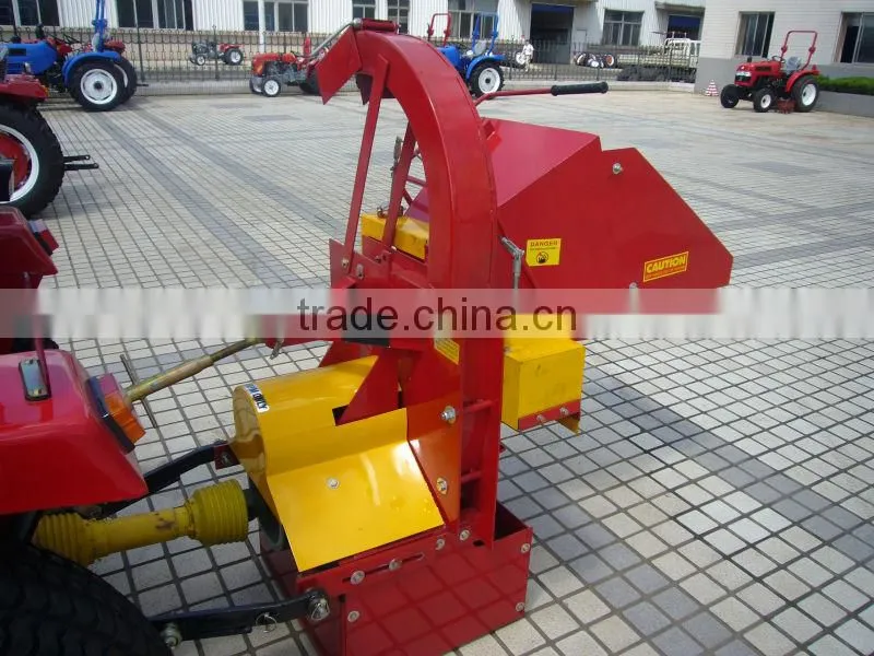 WC-6 WC-8 PTO wood chipper with CE certificate for farm tractors