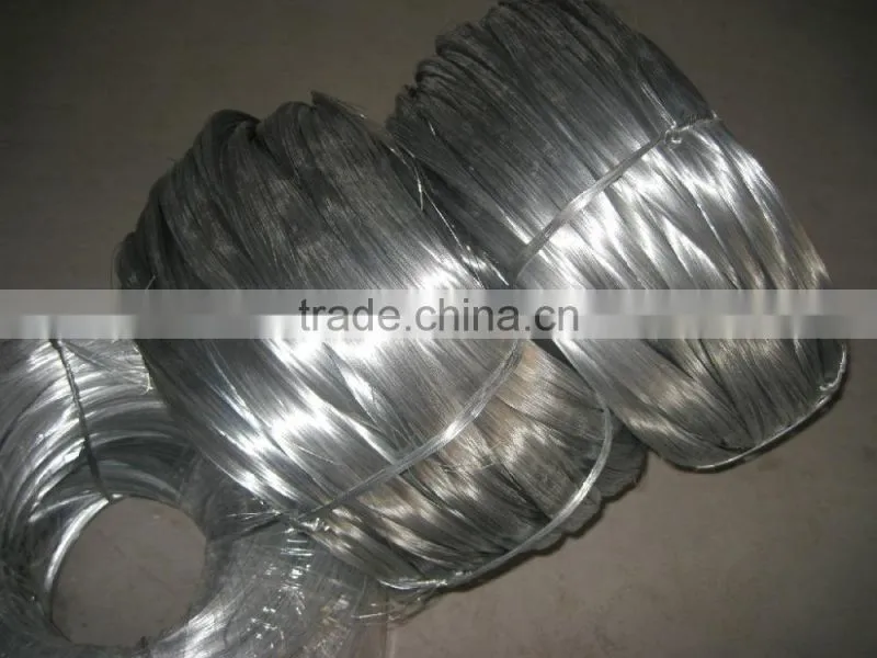 Low price electro galvanized iron wire for binding,hot galvanized wire with price