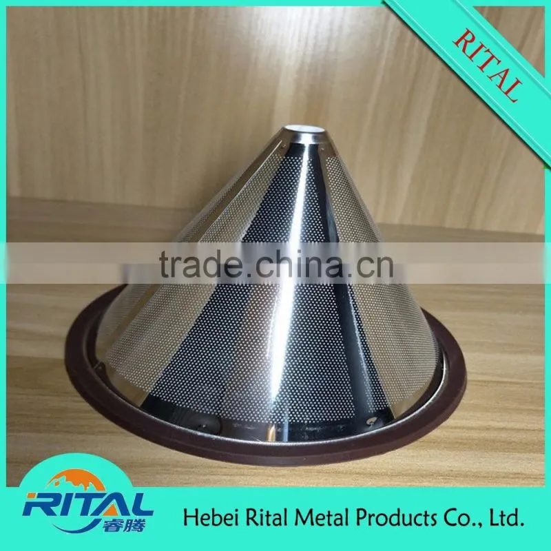 Pour Over Cone Coffee Dripper Maker with Stand