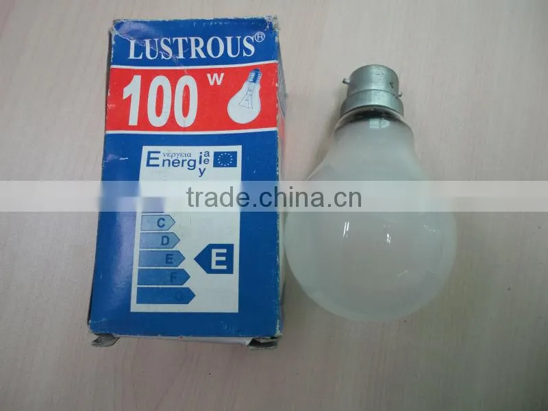 100w High Quality Incandescent Lamp