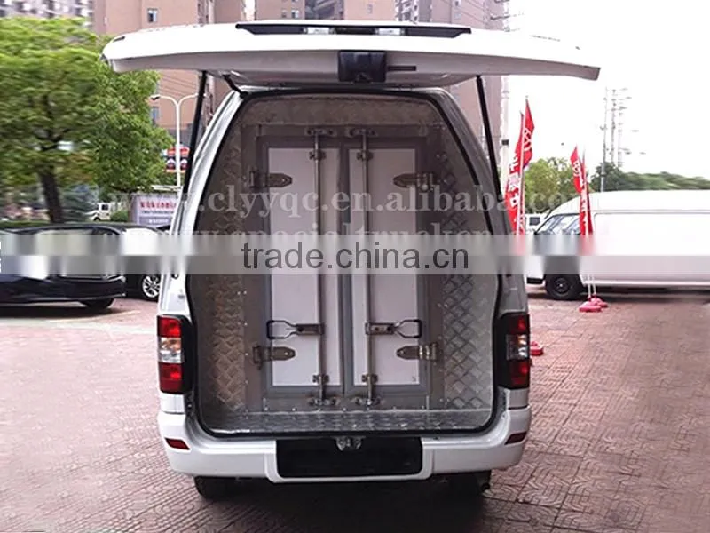 Jinbei 4X2 new refrigerator truck mini refrigerator van for sale