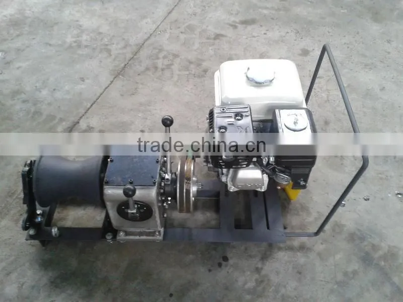 1 Ton Honda engine power cable pulling winch