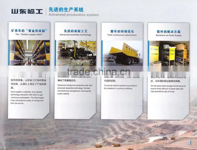50Ton Loading Capacity Mining Truck MT76