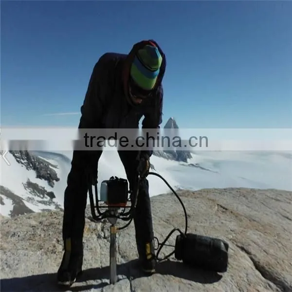 Durable quanlity coal Backpack gold rock drill/hand held rock drilling equipment