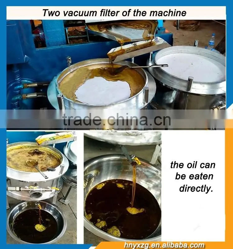 High purity oil Yuxiang machinery vegetable oil processing plant