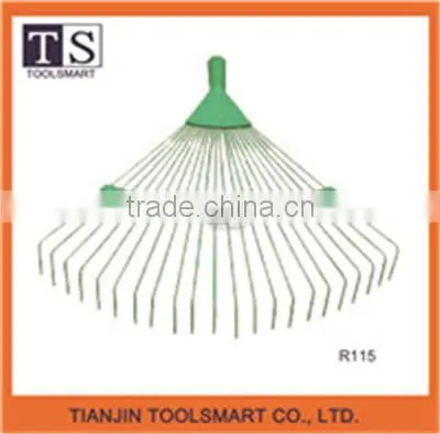 garden hand hay rake with long handle garden rake leaf rake