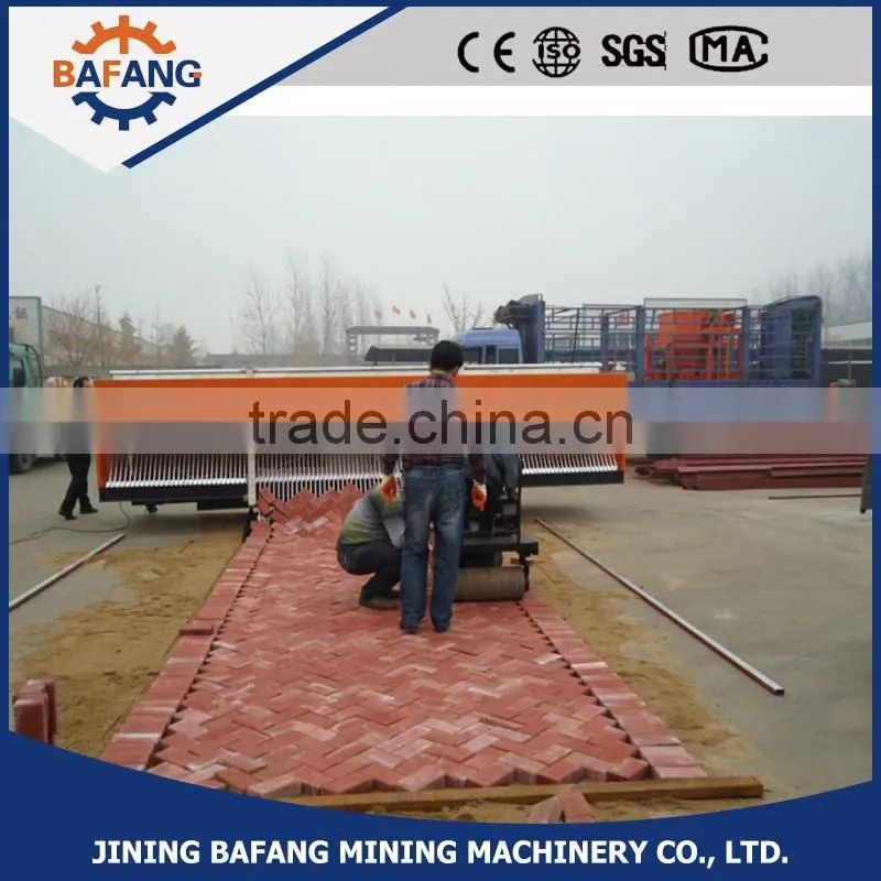 tiger stone automatic road brick paving machine