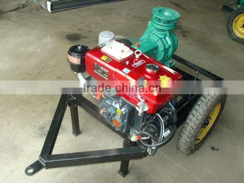 Agricultural portable irrigation diesel water pump