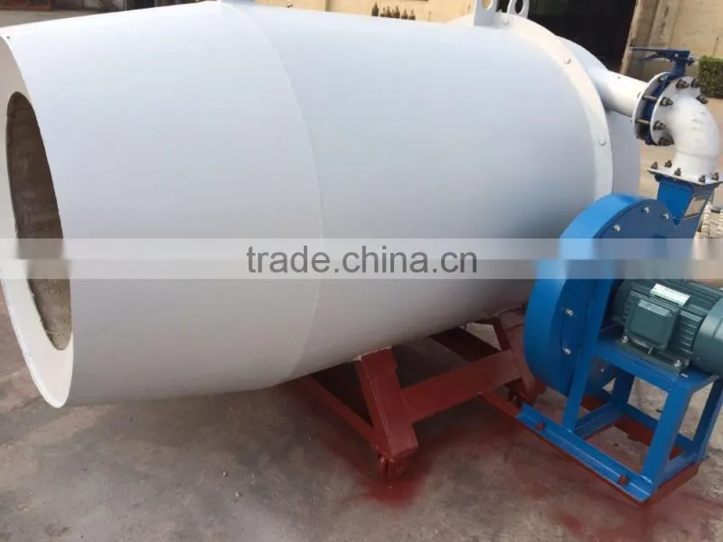 Coal dust burner for coal burning furnace used in steel factory