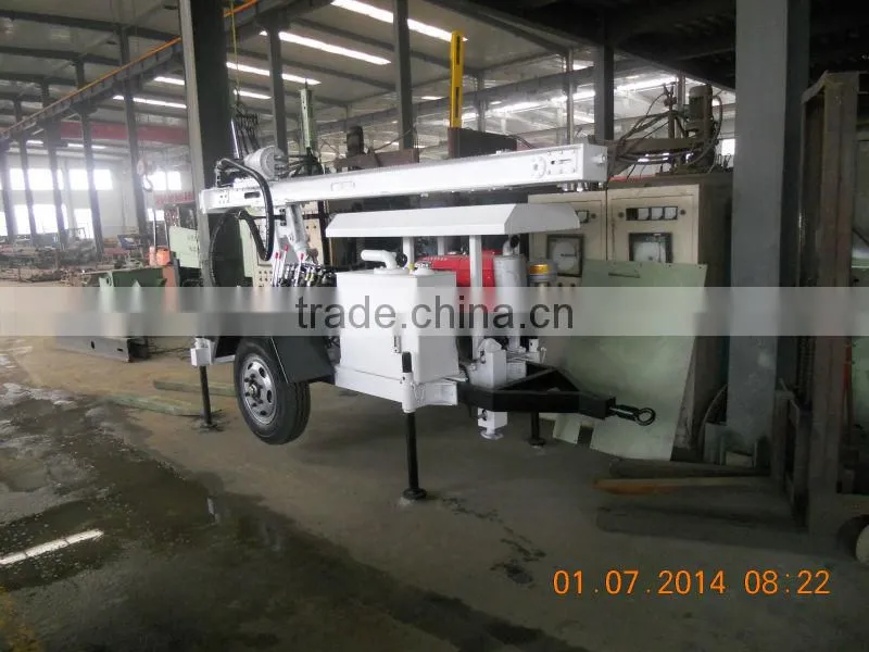 small portable water well drilling rig(CTQ-L100Y)