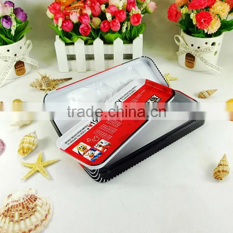 CMYK Printing Metal pencil tin case