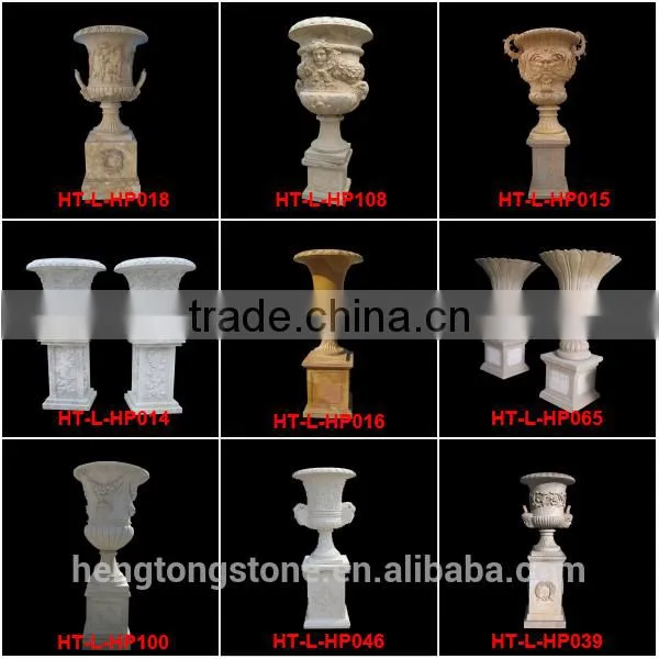 Decorative Garden Stone Flower Pot