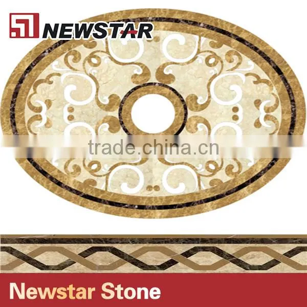 Newstar imperial natural marble medallion