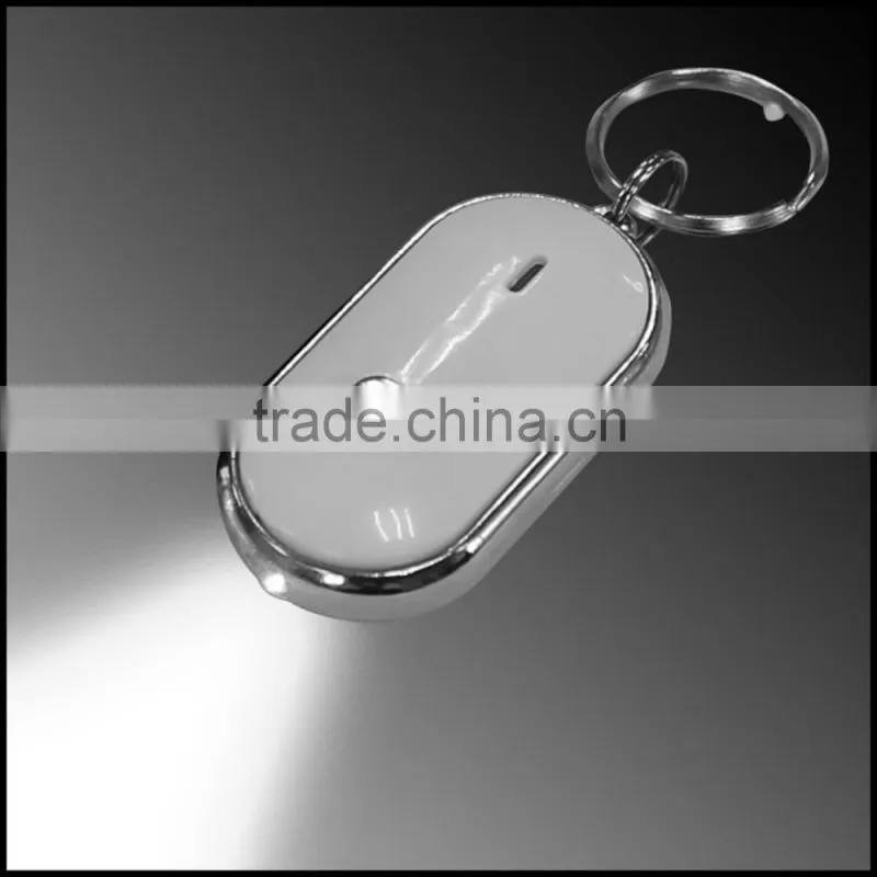 Factory wholesale key finder with LED light,smart key finder with keychain
