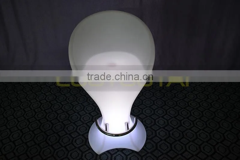 2015 New design modern 42'' high-grade led bar stool high back wing chair LED light stool chair LTT-BS04