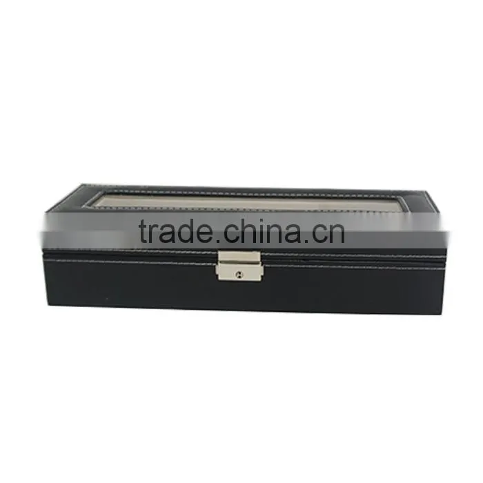 Watch Case Box Holds 6 Watches, Display box, storage box