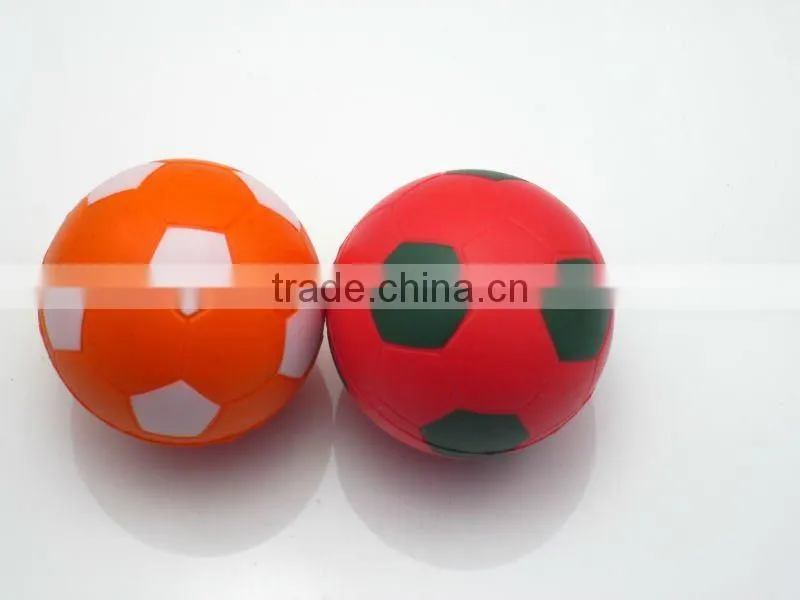 PU heart ball with keyring