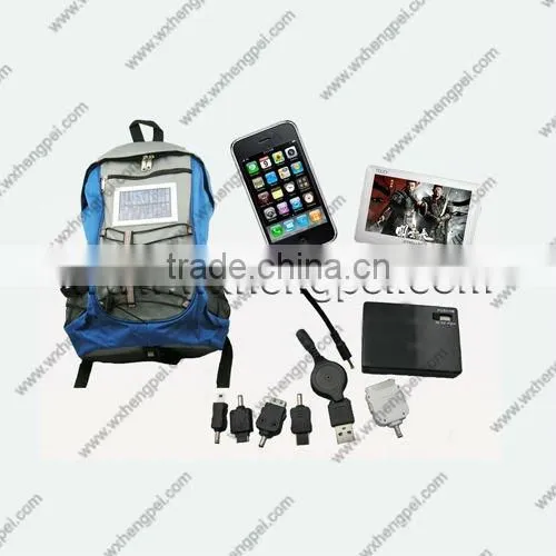 novelty solar charge backpack