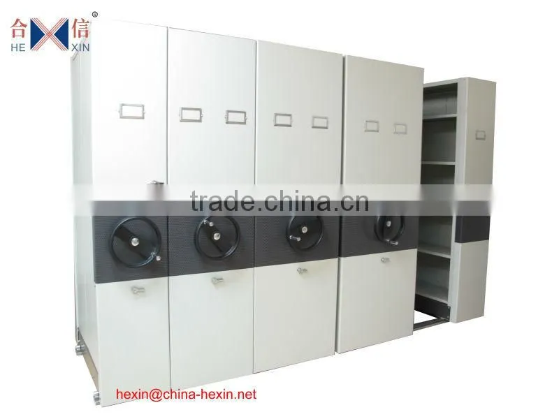 2014 High Density Library Mobile Rack Filing Shelf