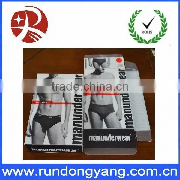 Best selling new design plastic bag for Underwear Packaging