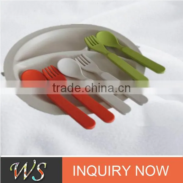 Eco Bamboo Fiber Flatware Hostess Set