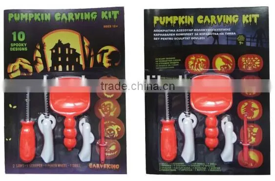 5 tools Pumpkin carving kits for Halloween pumpkin decorations