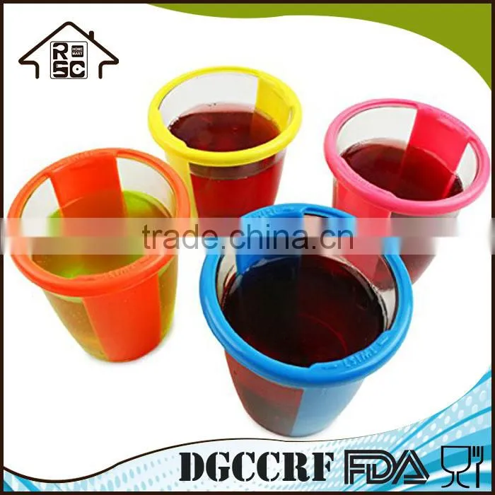 High Production 2 oz Plastic Resuable Jello Shot Cup 12pack