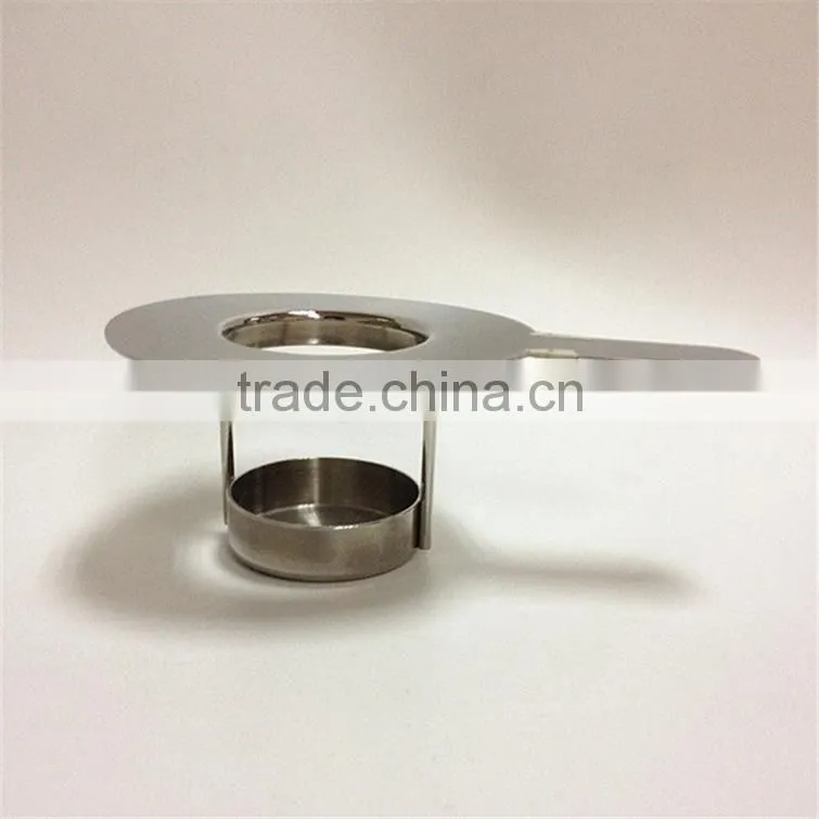 Stainless steel candle holder insert