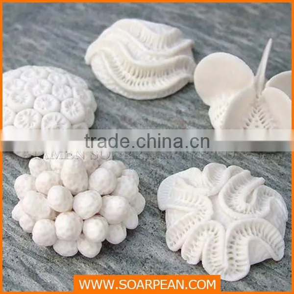 Wholesale white resin fake coral reef aquarium decoration
