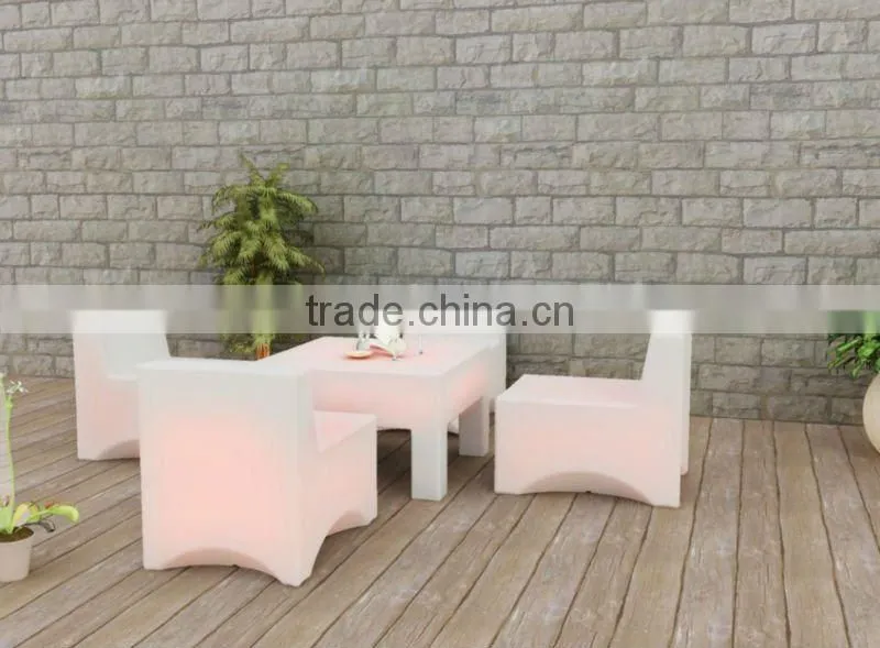 Night club sofa/led furniture/Modern Waterproof LED Lounge sofa