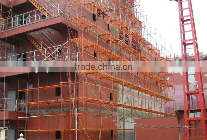 galvanised ringlock scaffolding system